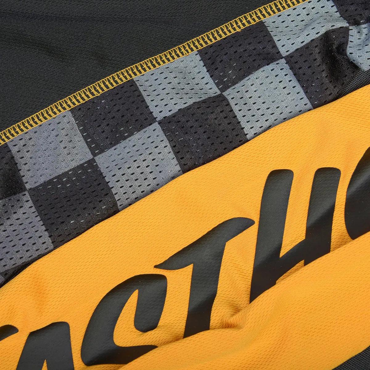 Fasthouse Grindhouse Alpha Youth Jersey – Black/Amber Size YMD