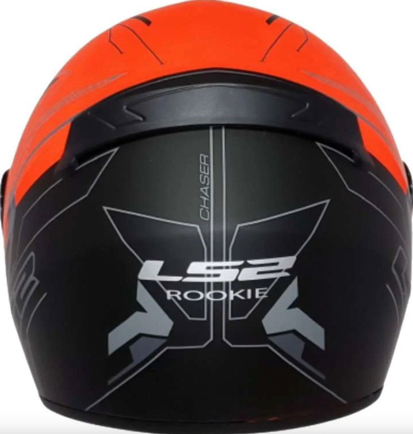 LS2 FF352 Chaser Matt Black Orange Helmet