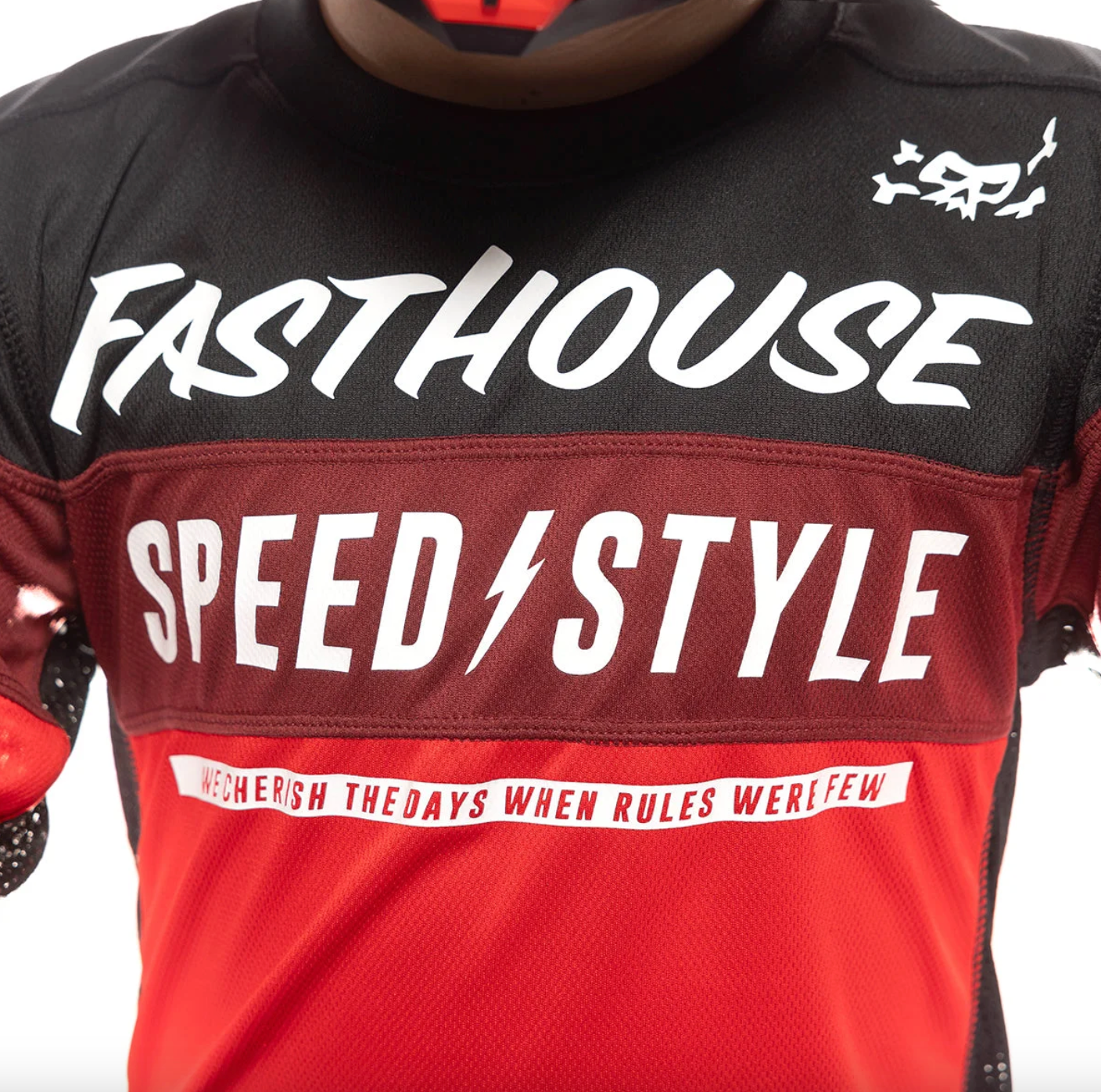 Grindhouse Akin Youth Jersey – Red/Black Size YLG