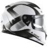 LS2 FF320 Velvet-Matt White_Grey