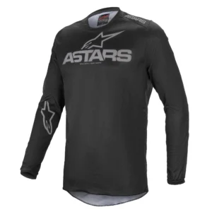 Alpinestars Fluid Graphite Jersey Black Dark Grey Size - L